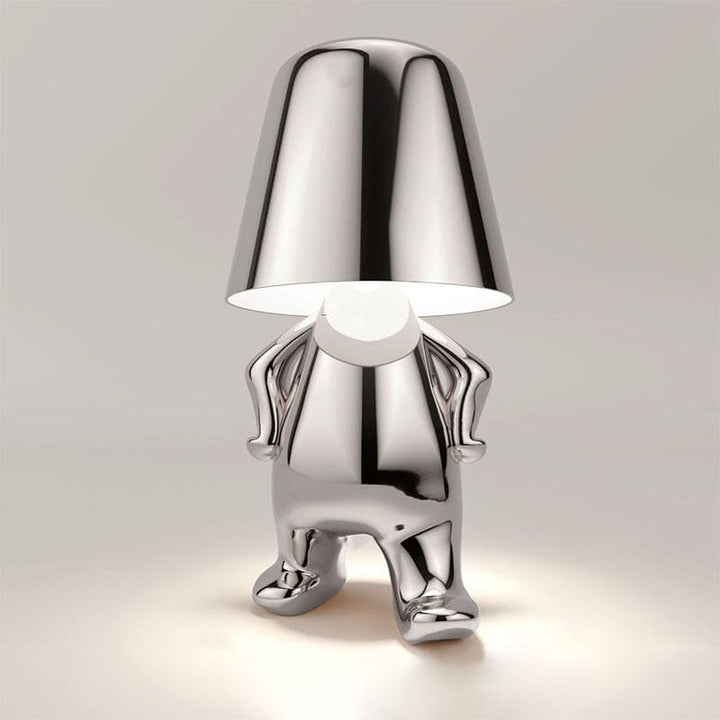 Moderne Bordlampe GloedHeld – Varm LED Lys for Stue & Soverom | Stilig & Funksjonell | Skanto