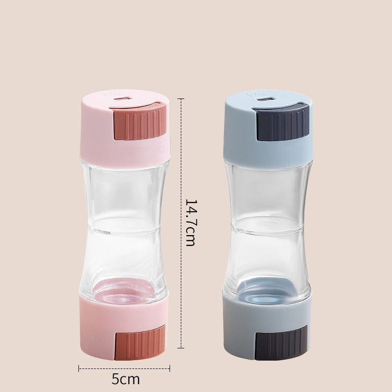 Skanto | Dobbel Hode Tett Krydderbeholder Dispenser