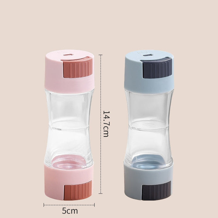 Skanto | Dobbel Hode Tett Krydderbeholder Dispenser