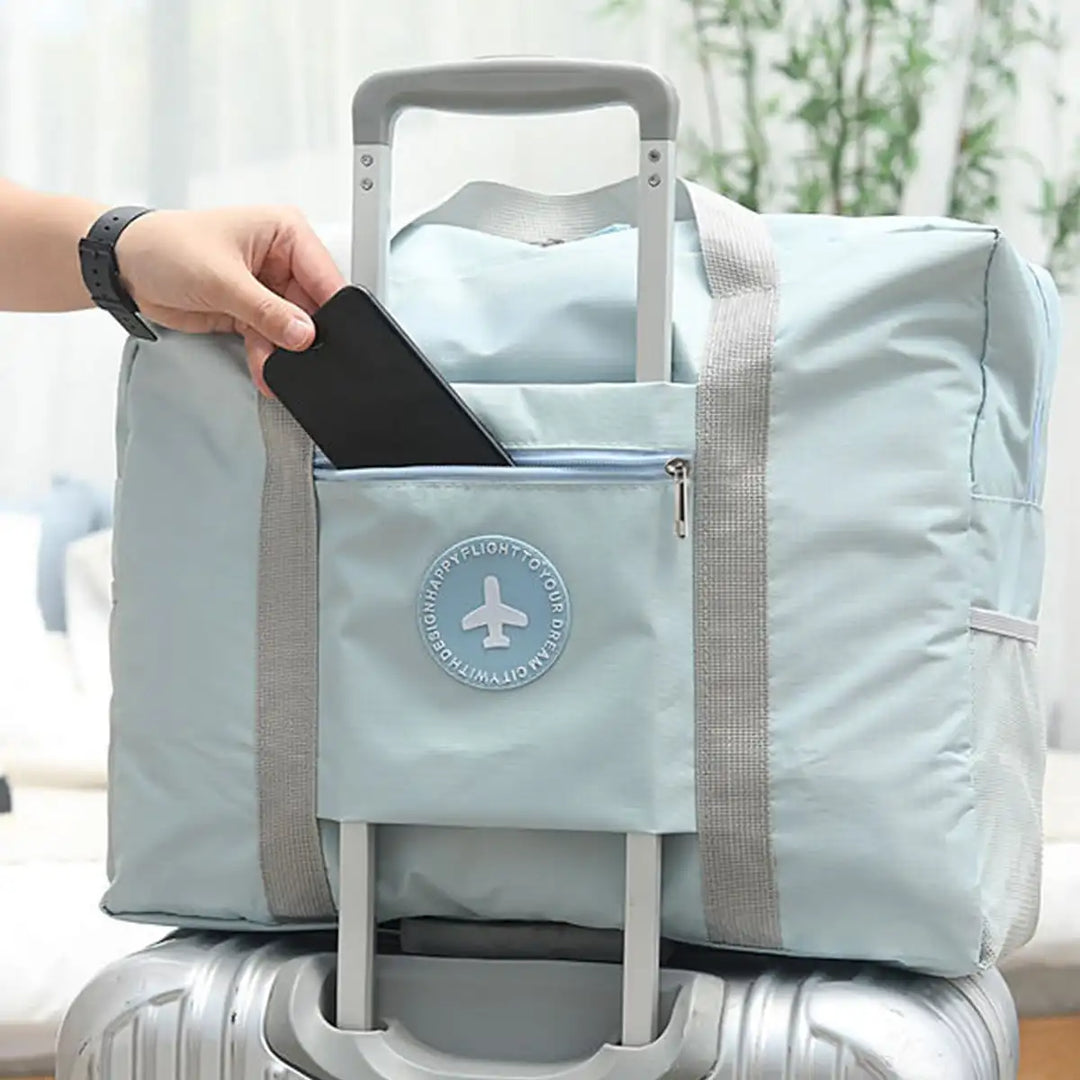 Skanto | VOYALITE Reise- og Oppbevaringsbag | Sammenleggbar & Trolley-kompatibel | Stor kapasitet med ekstra rom