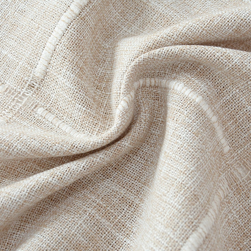 Skanto | Estetisk Rund Linched Tablecloth