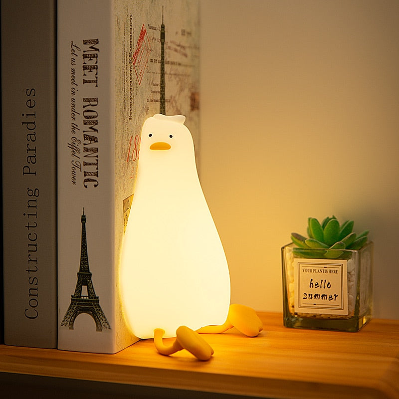 Lazy Flat Duck Atmosfære Nattlampe | Skanto
