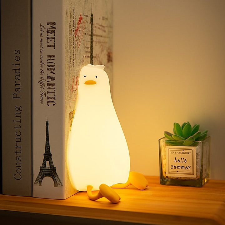 Lazy Flat Duck Atmosfære Nattlampe | Skanto