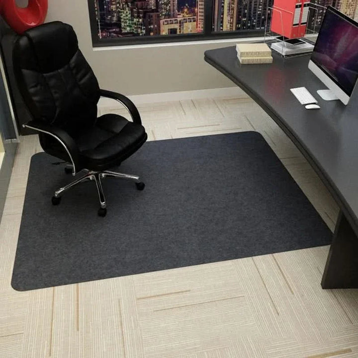 Skanto | 90x120cm Kontorstolmatte – Teppebeskytter for harde gulv