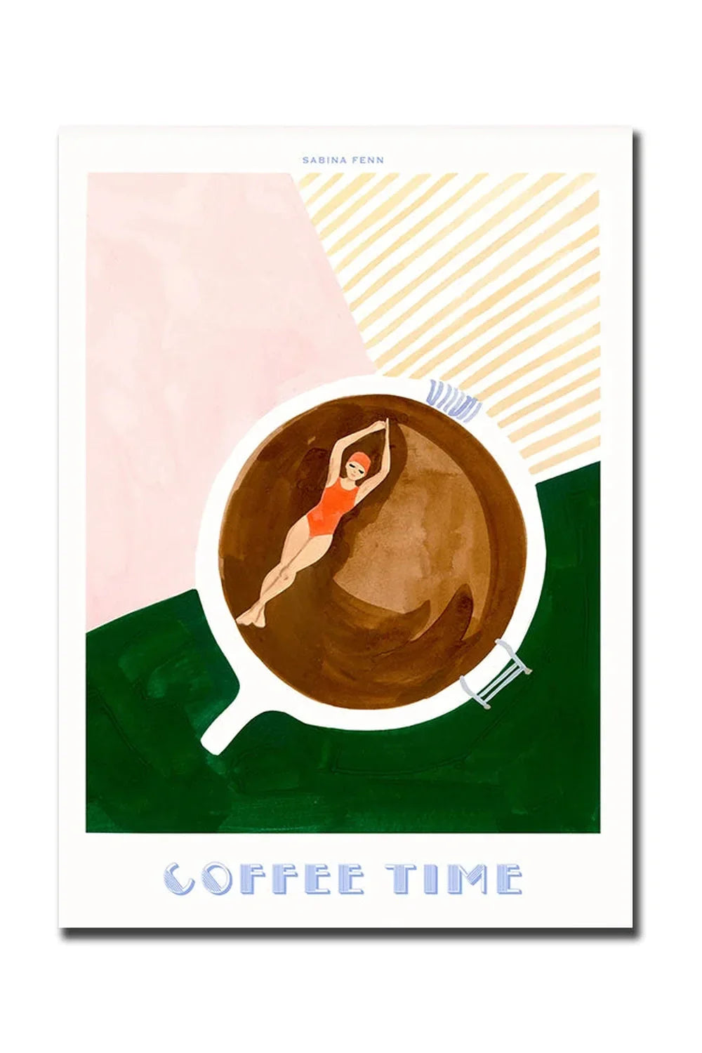 Skanto | God Morgen Kaffe Lerret Plakat