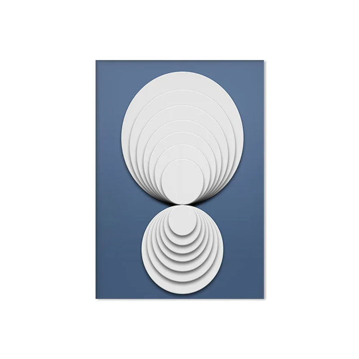 Modern Aesthetic Abstract Geometry Wall Art Fine Art Canvas Prints Posters Pictures For Modern Apartment Living Room Light Luxury Home Decor | Skanto