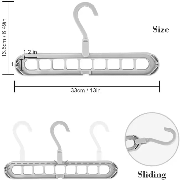 Skanto | 3Pcs 9-hulls Kleshengere
