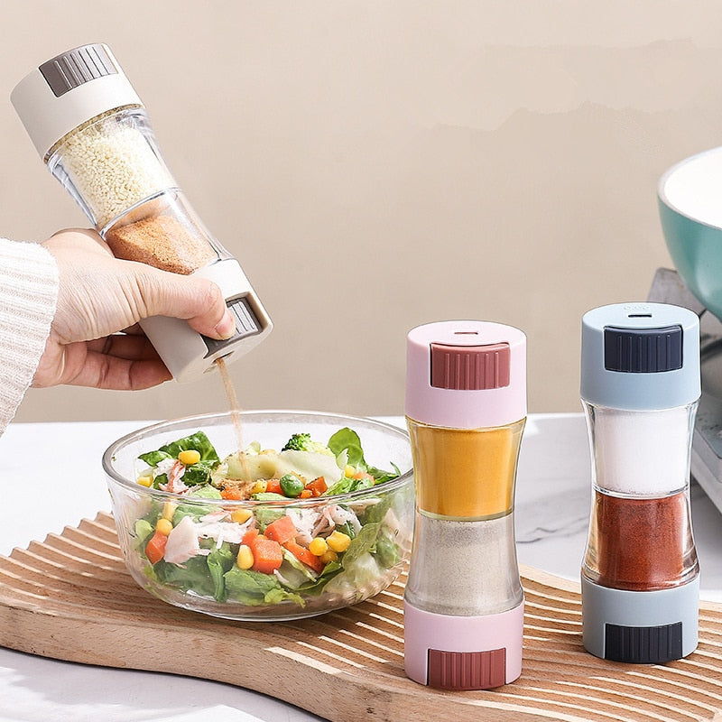 Skanto | Dobbel Hode Tett Krydderbeholder Dispenser