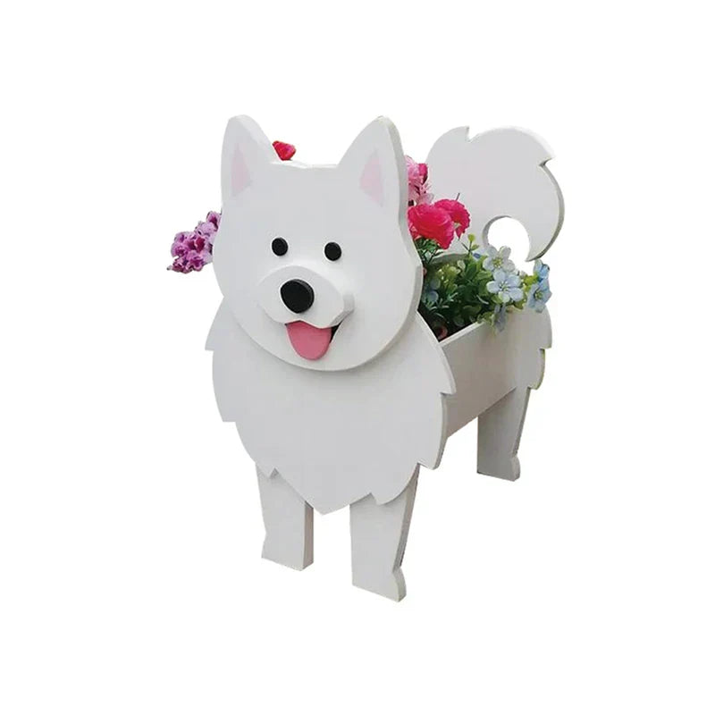 Skanto | Blomsterpotte - Pawsome - Hund Plantebeholder - Ulike Raser