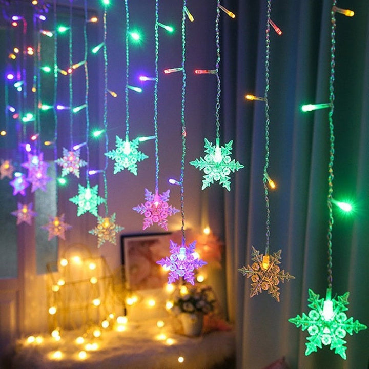 LED Fairy Snøfnugg Lys | Skanto