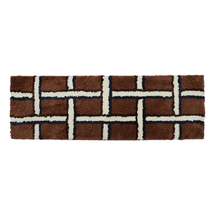 illustrative Grid Rug | Skanto