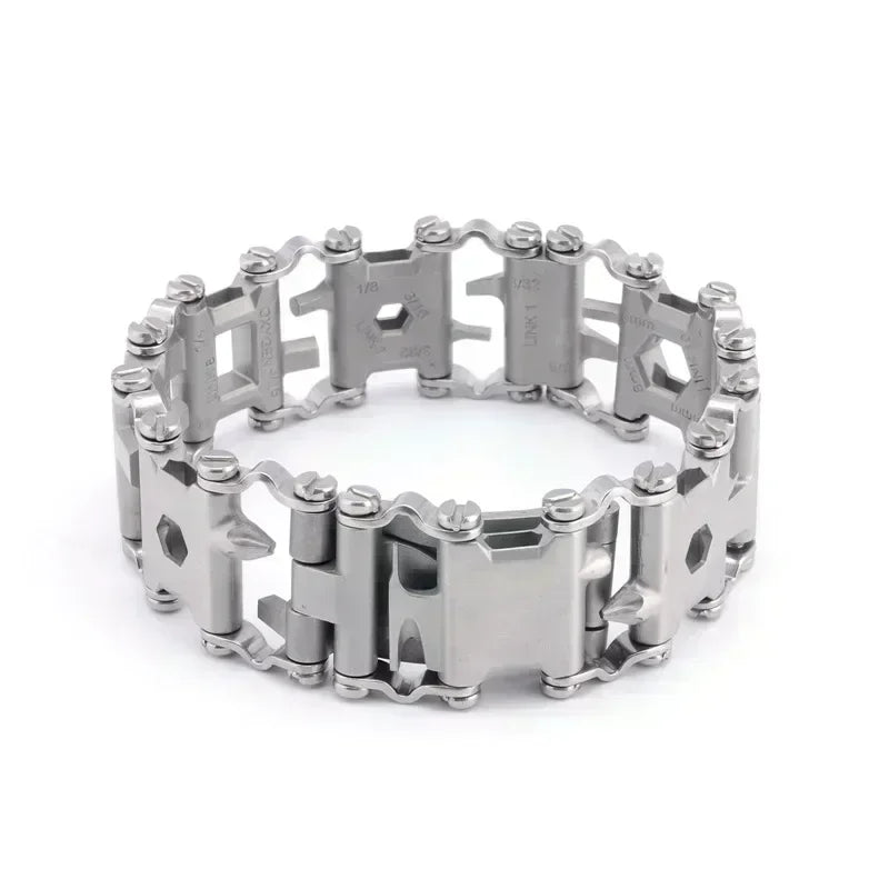 Skanto | Rustfritt Stål Multiverktøy Armbånd