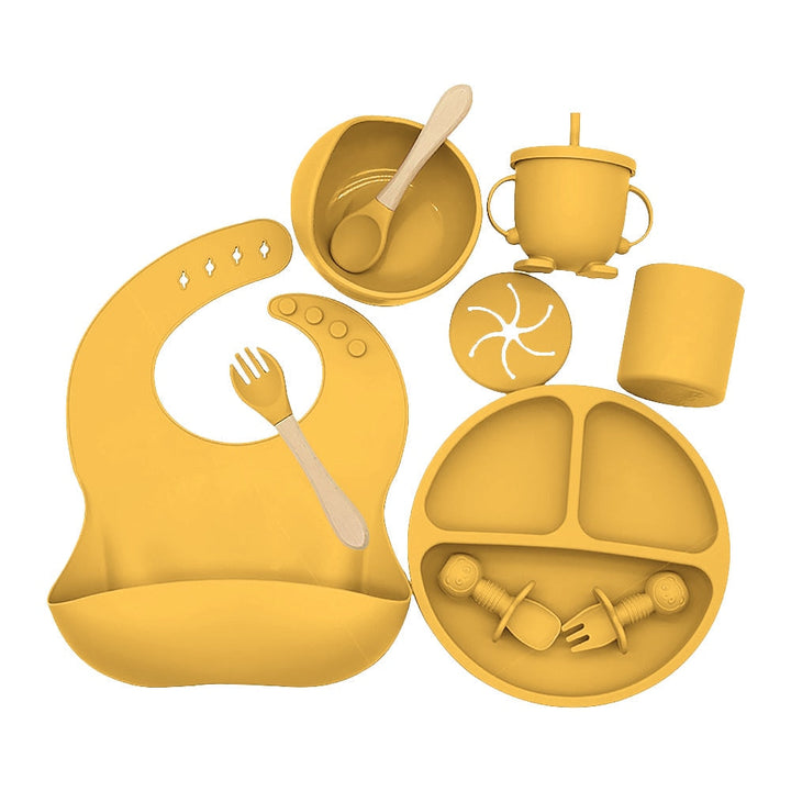 Silicone Baby Feeding Tableware Set | Skanto