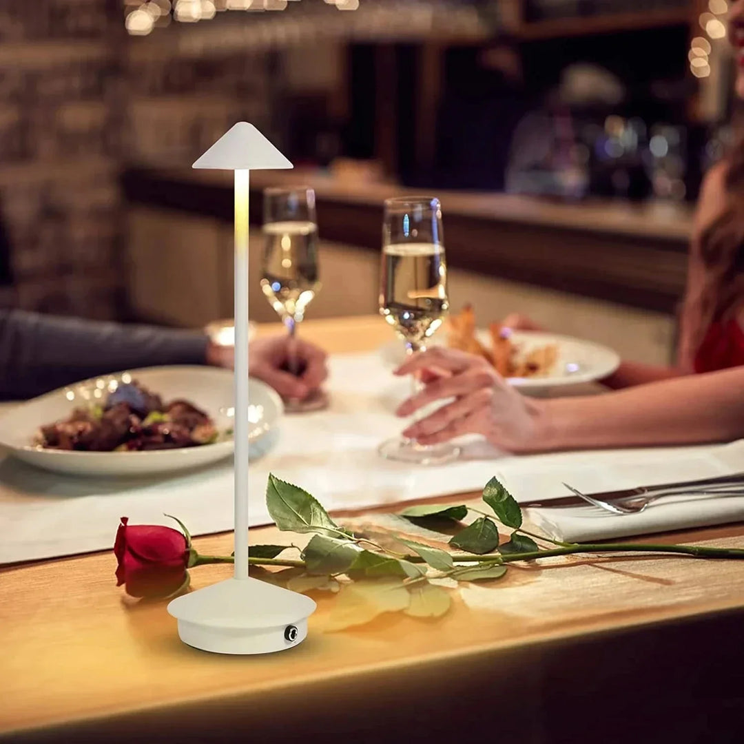 Skanto | Raderbar Bordlampe Kreativ Spisestue Berøring Led Hotell Bar Kaffe Pina Pro Bordlampe Dekorativ Skrivebordslampe