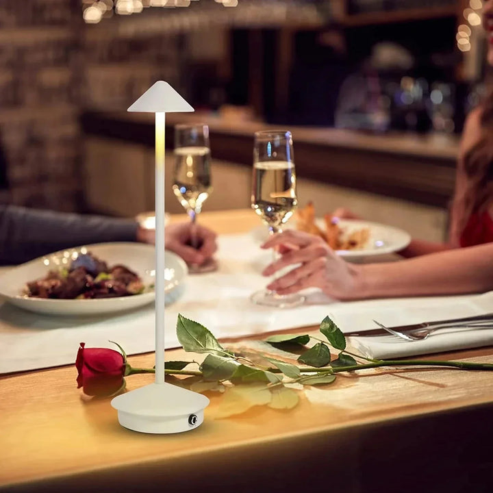 Skanto | Raderbar Bordlampe Kreativ Spisestue Berøring Led Hotell Bar Kaffe Pina Pro Bordlampe Dekorativ Skrivebordslampe