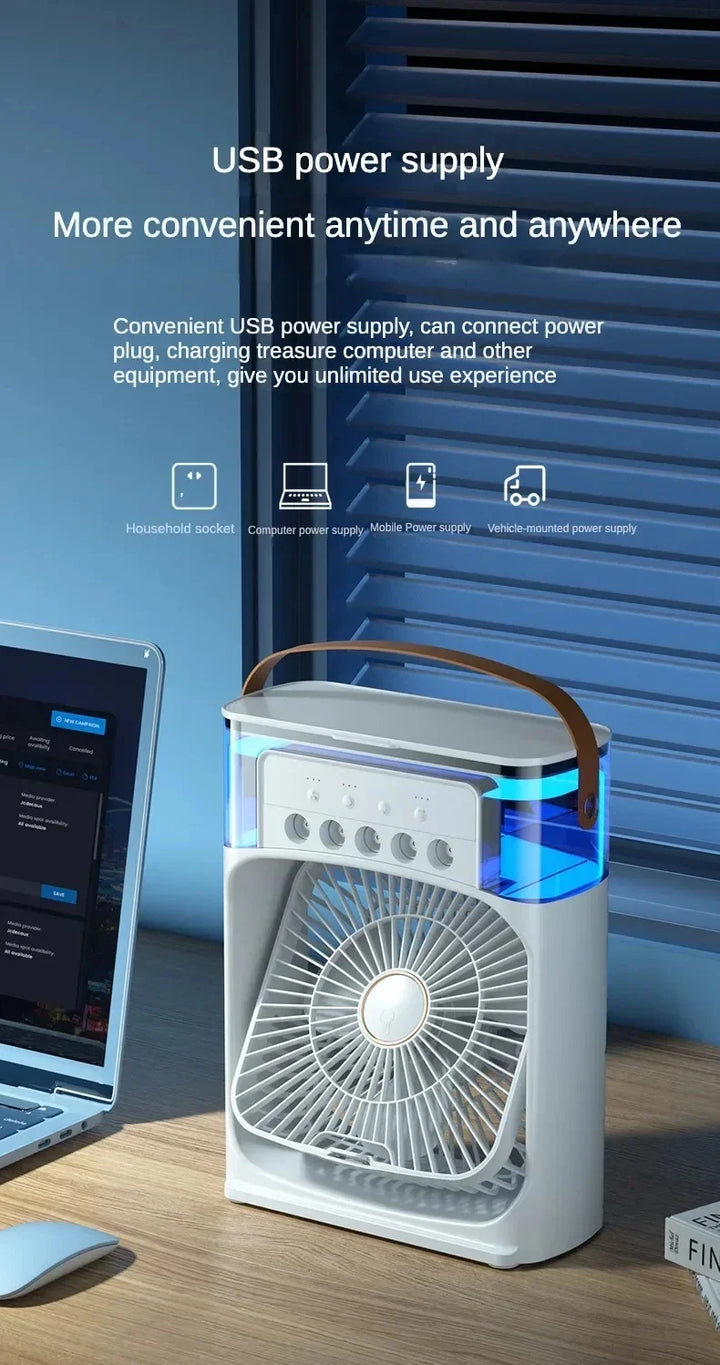 Skanto | AirMist Pro Desktop Luftfukter Vifte