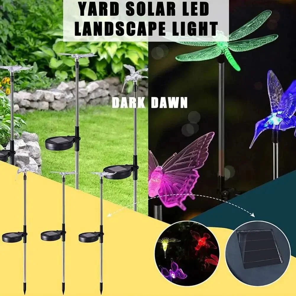 Skanto | ButterflyGlow Hagebelysning – Solcelledrevet & Magisk om Kvelden