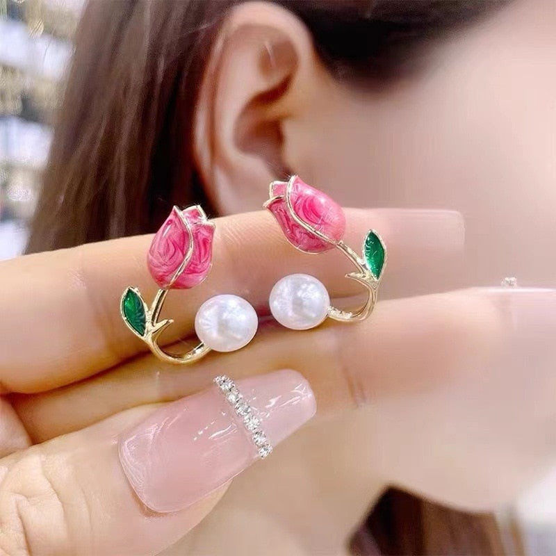 Skanto | Blossom Beauty Flower Love Øredobber