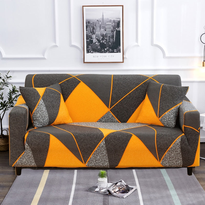 Skanto | Moderne Antiskli Fargerik Elastisk Sofa Trekk