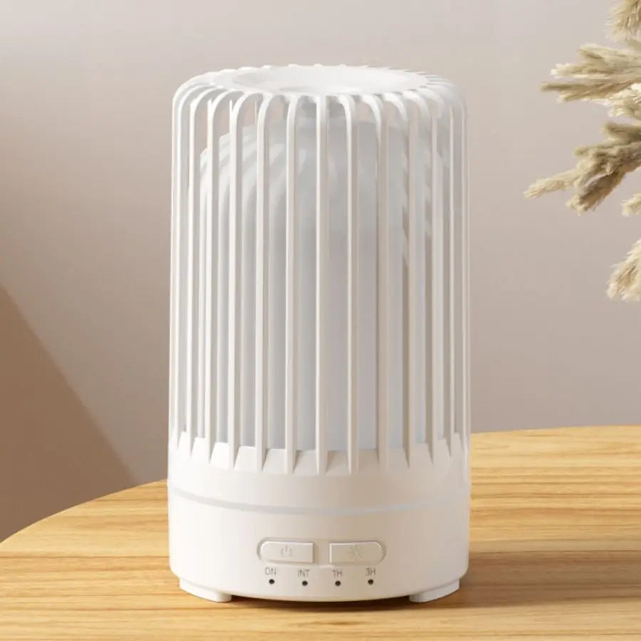 Skanto | Auralis Mini Aroma Diffuser | 150 ml | Ultralyd & LED Stemningslys | USB Drift | Stille Fuktighet
