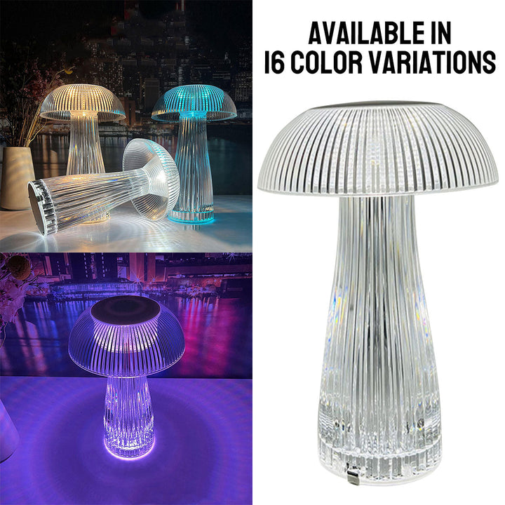Skanto | Oppladbar Led Sopp Bordlampe