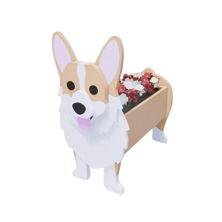 Skanto | Blomsterpotte - Pawsome - Hund Plantebeholder - Ulike Raser