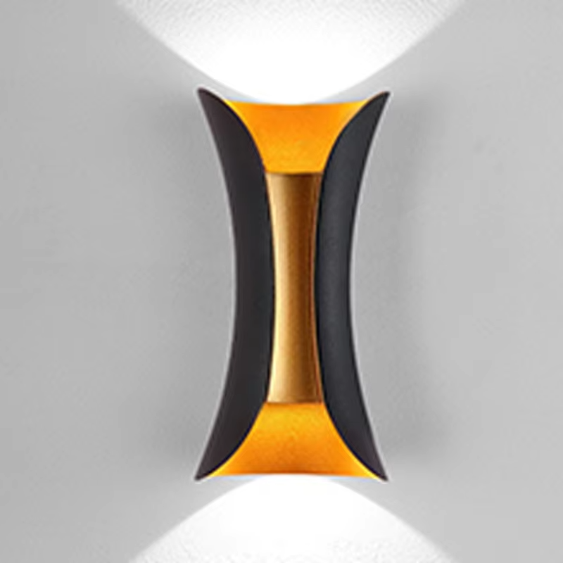 Skanto | Moderne Dual-Tone LED Vegglampe – Vanntett & Minimalistisk for Innendørs & Utendørs