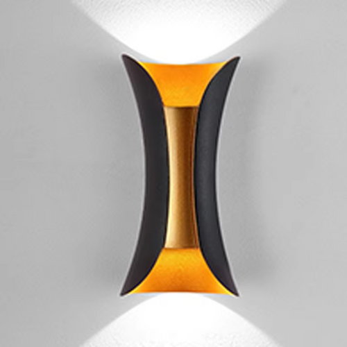 Skanto | Moderne Dual-Tone LED Vegglampe – Vanntett & Minimalistisk for Innendørs & Utendørs