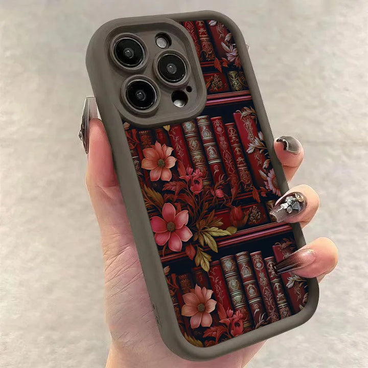 Skanto | Sjokkbestandig Bokhylle iPhone-deksel
