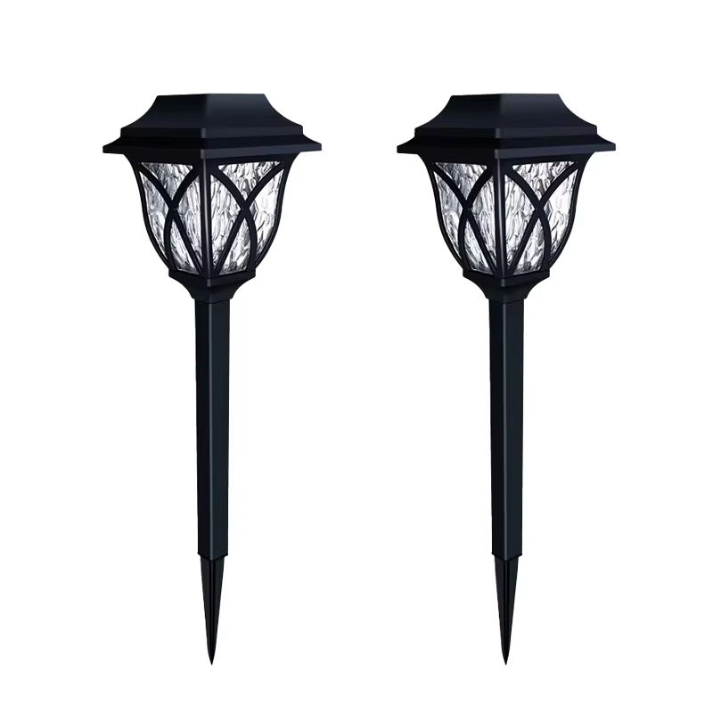 Skanto | 2-Pack Solcelledrevne LED Hagebelysning for Sti og Landskap