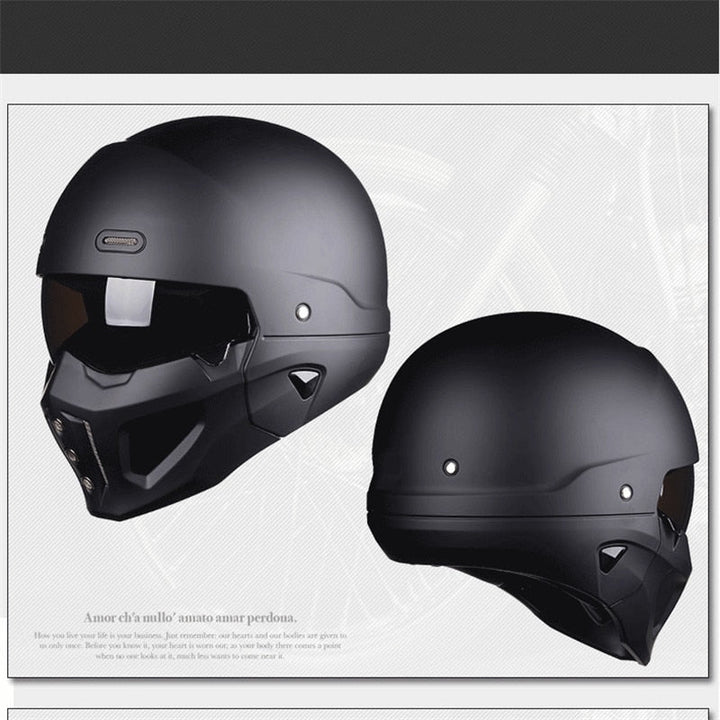 Skanto | Mystic Rider Avtakbar Full Face Hjelm