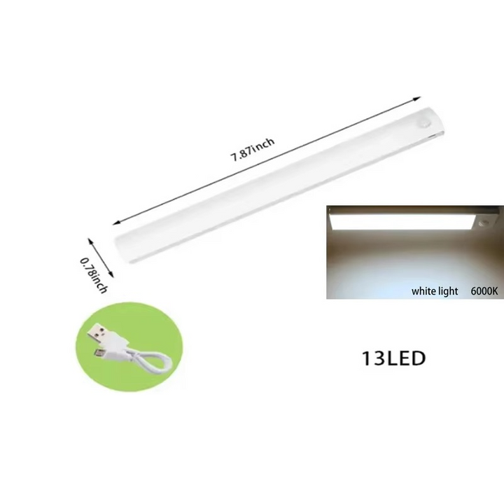 Skanto | Smart Sensor LED Nattlys - Bevegelsesaktivert, Lysdempbar & Oppladbar