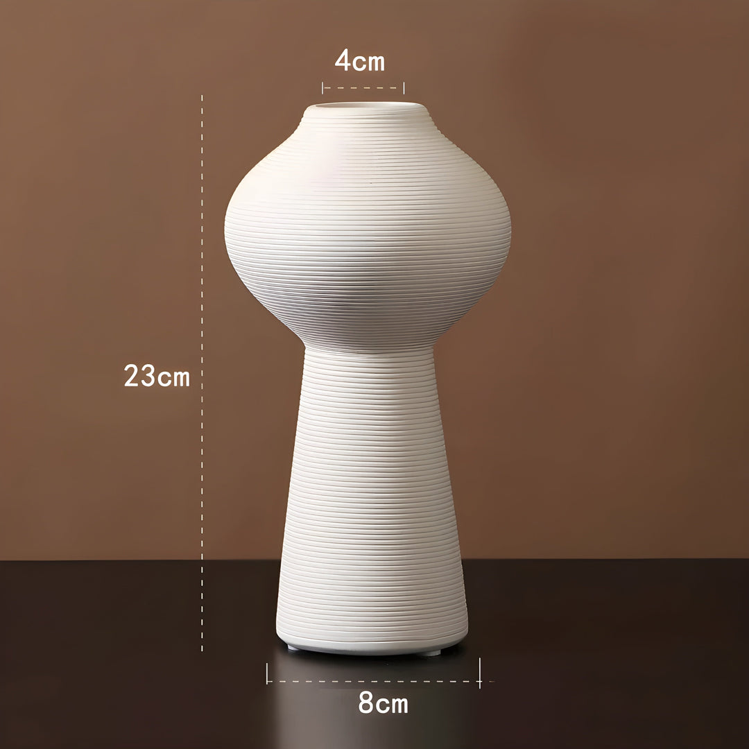 Skanto | Minimalistisk Håndlaget Keramisk Zen Vase