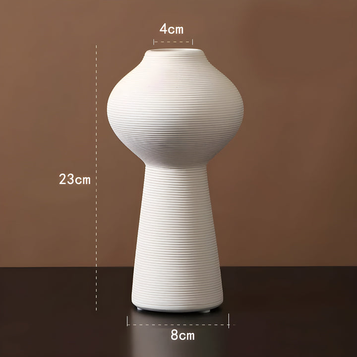 Skanto | Minimalistisk Håndlaget Keramisk Zen Vase