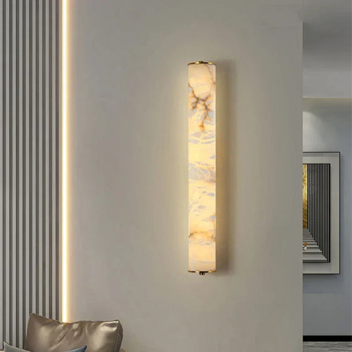 Skanto | Moderne Marmorlampe med Subtil Ambient Lys