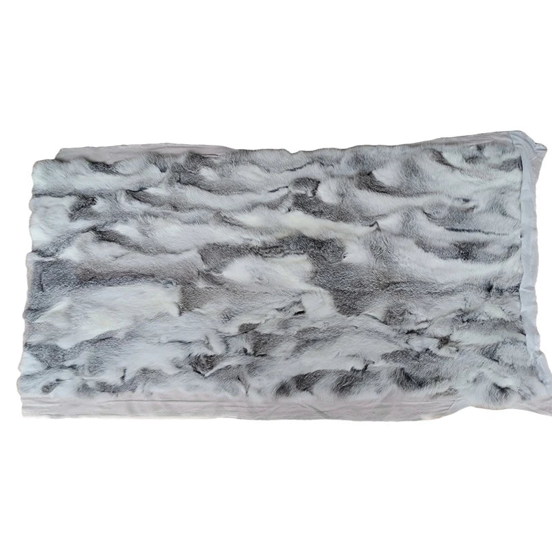 Skanto | Imitert Kaninulf | Myk & Naturlig | 100x50 cm | Håndlaget