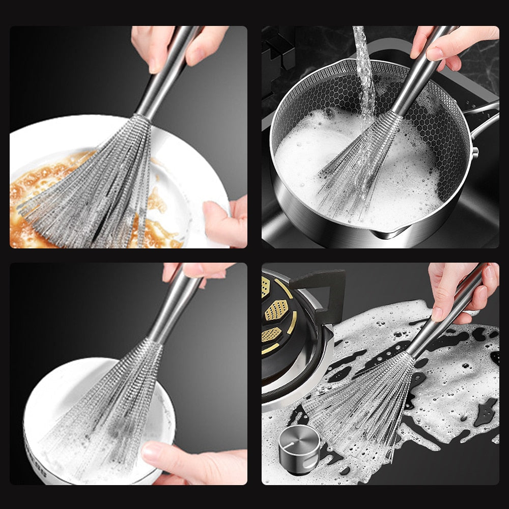 Skanto | Anti-Scratch Easy Pan Cleaning Brush