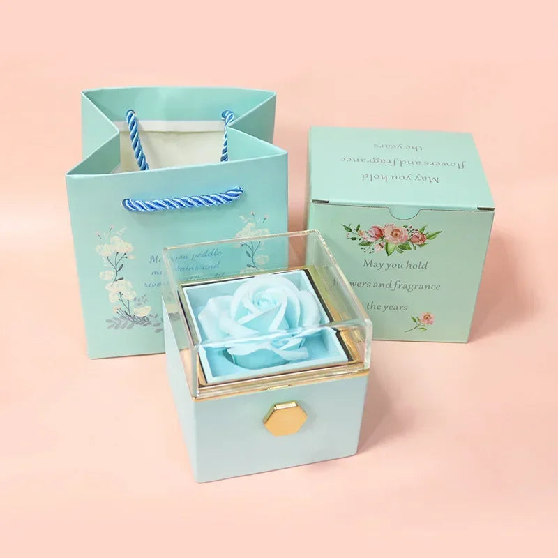 Skanto | Evig Rose Spin Display Smykkeske