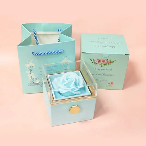Skanto | Evig Rose Spin Display Smykkeske