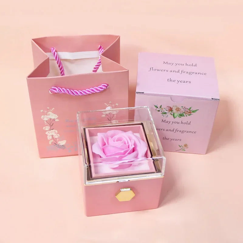 Skanto | Evig Rose Spin Display Smykkeske