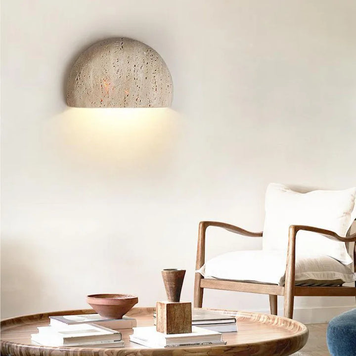 Skanto | Wabi-Sabi Stein Retro Vegglampe Stue Gang Soverom
