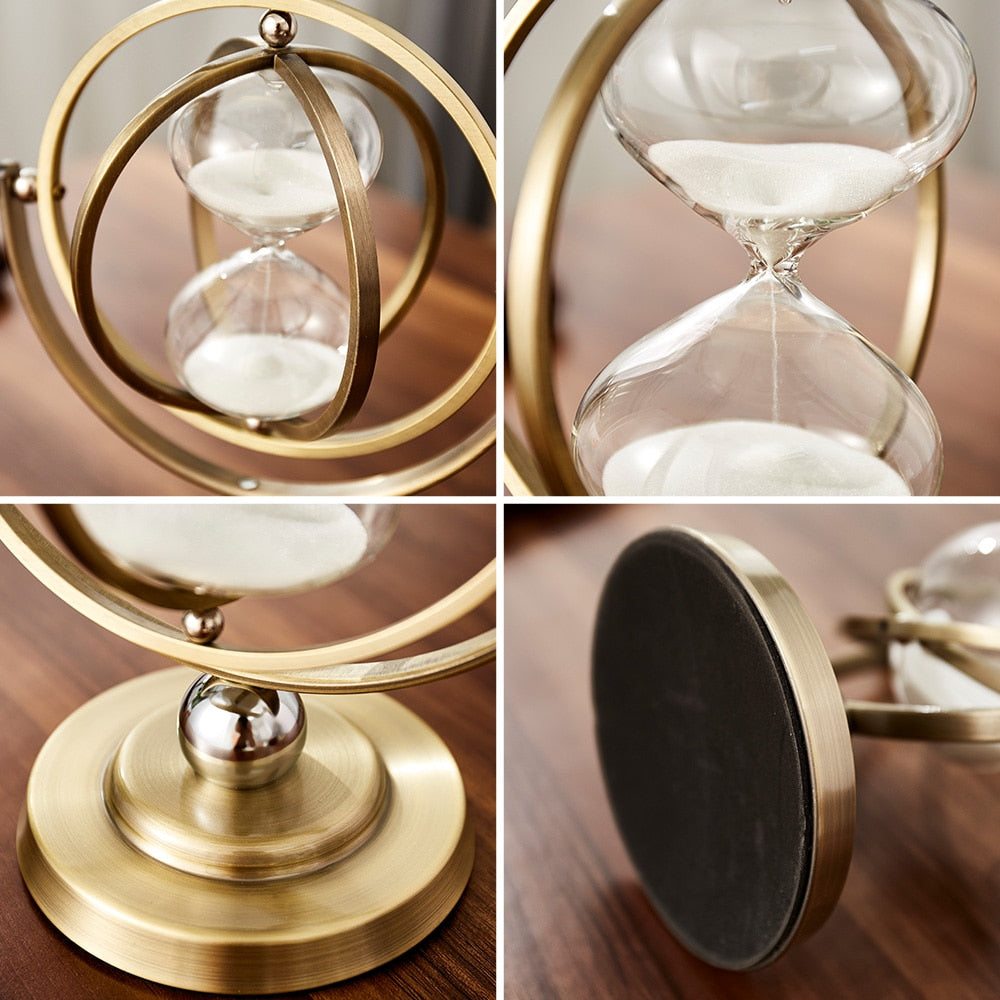 Skanto | Time Charmer Metall Timeglass Dekor