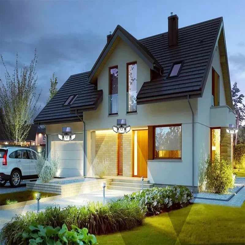 Skanto | Solarmotivert bevegelsessensor utebelysning