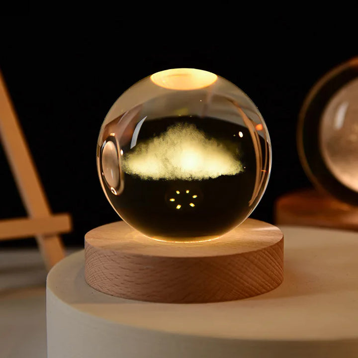 Skanto | Glødende 3D krystall nattlys – Unike gaver for alle anledninger