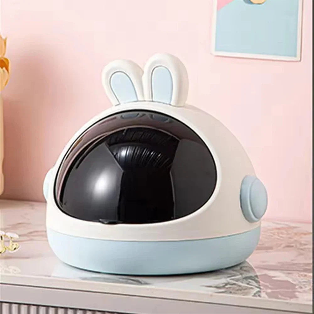 Skanto | Mini Rabbit Desktop Lagringssøppelkurv
