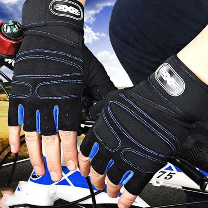 Stoßfeste Trainingshandschuhe mit Handgelenkstütze | Für Krafttraining, Fitness og Radfahren
