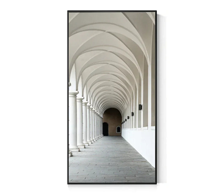 Modern Abstract Minimalist Arch Motifs Architecture Wall Art Fine Art Canvas Prints Pictures for Entry Hall Foyer Living Room Home Office Decor | Skanto