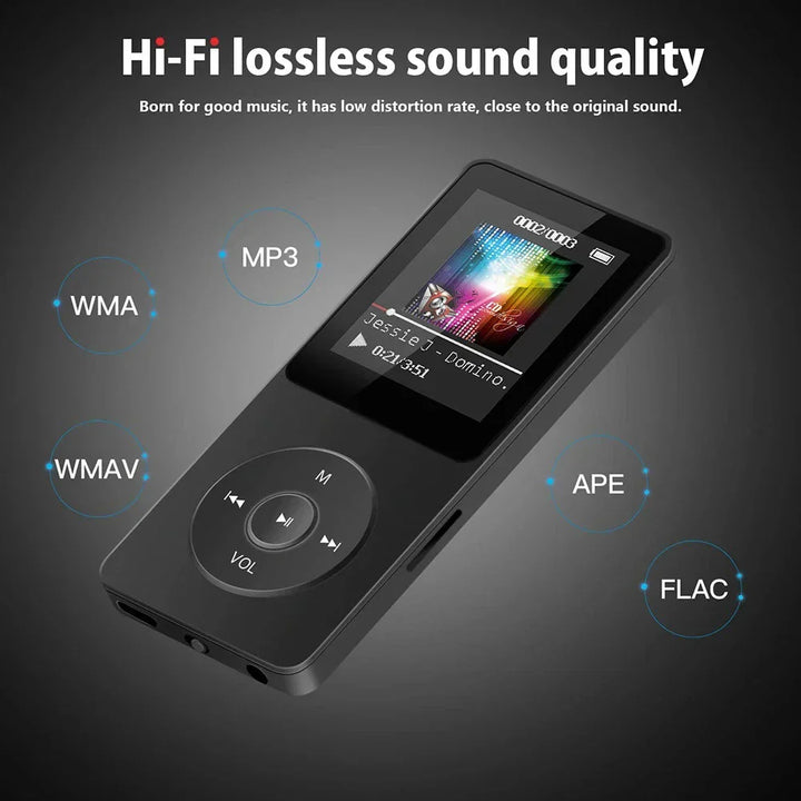 MP3-spiller – Kabelloser HiFi-Audio med Bluetooth og multifunksjonaler Medienunterstützung
