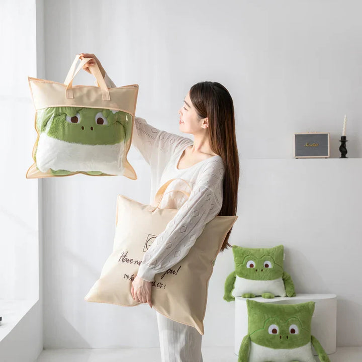 Koselige drømmer Mini Monster Quiltkissen Skantoanket | Skanto