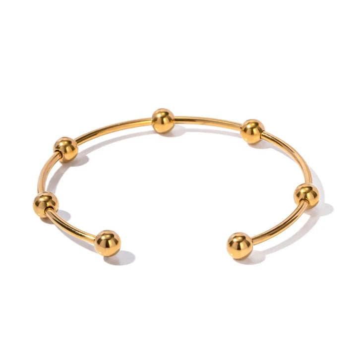 Skanto | Elegant Separert Kule Armring